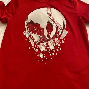 Boys red t-shirt